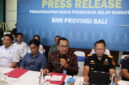 Foto ; ketika BNN Provinsi Bali konfrensi pers 